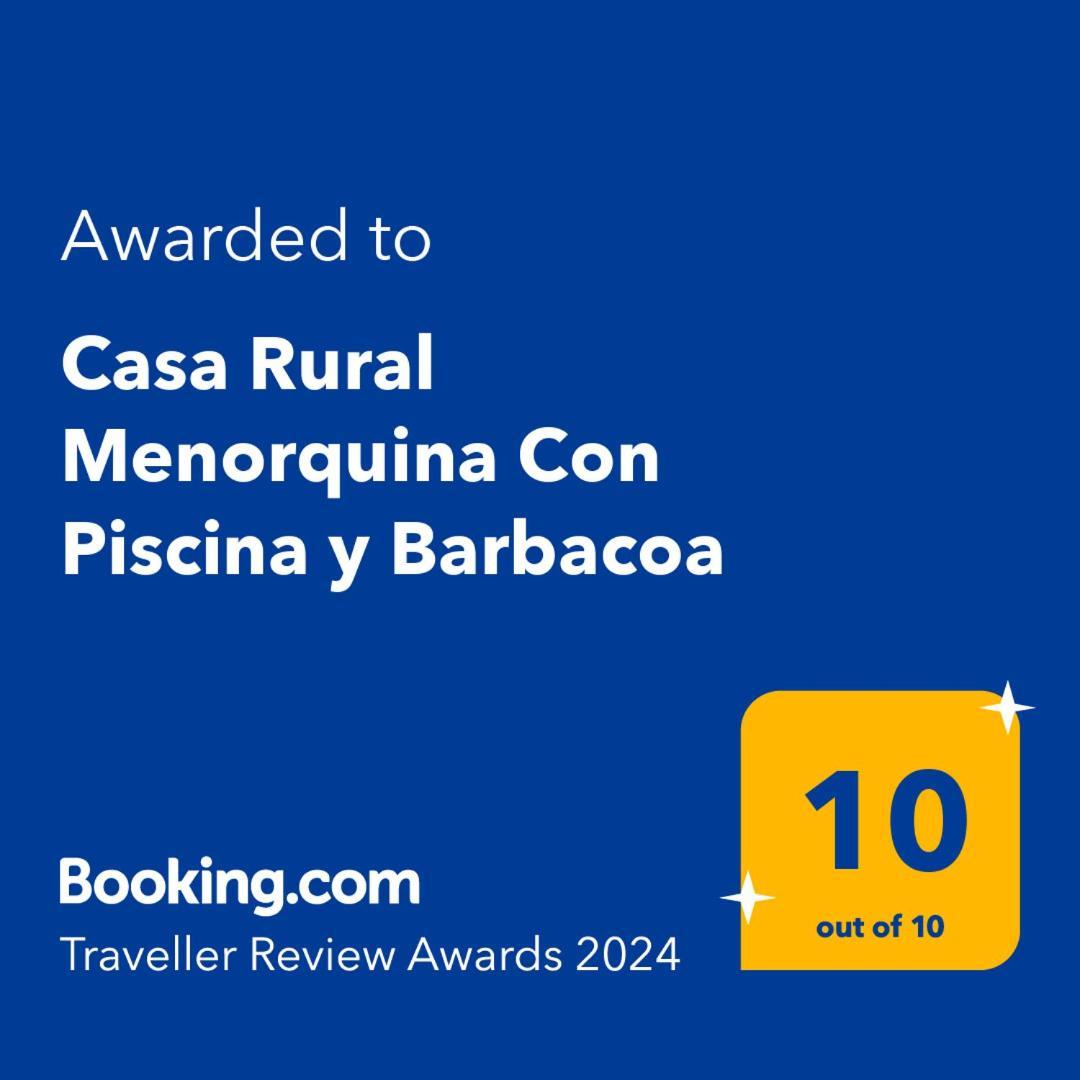 Casa Rural Menorquina Con Piscina Y Barbacoa Sant Climent Extérieur photo