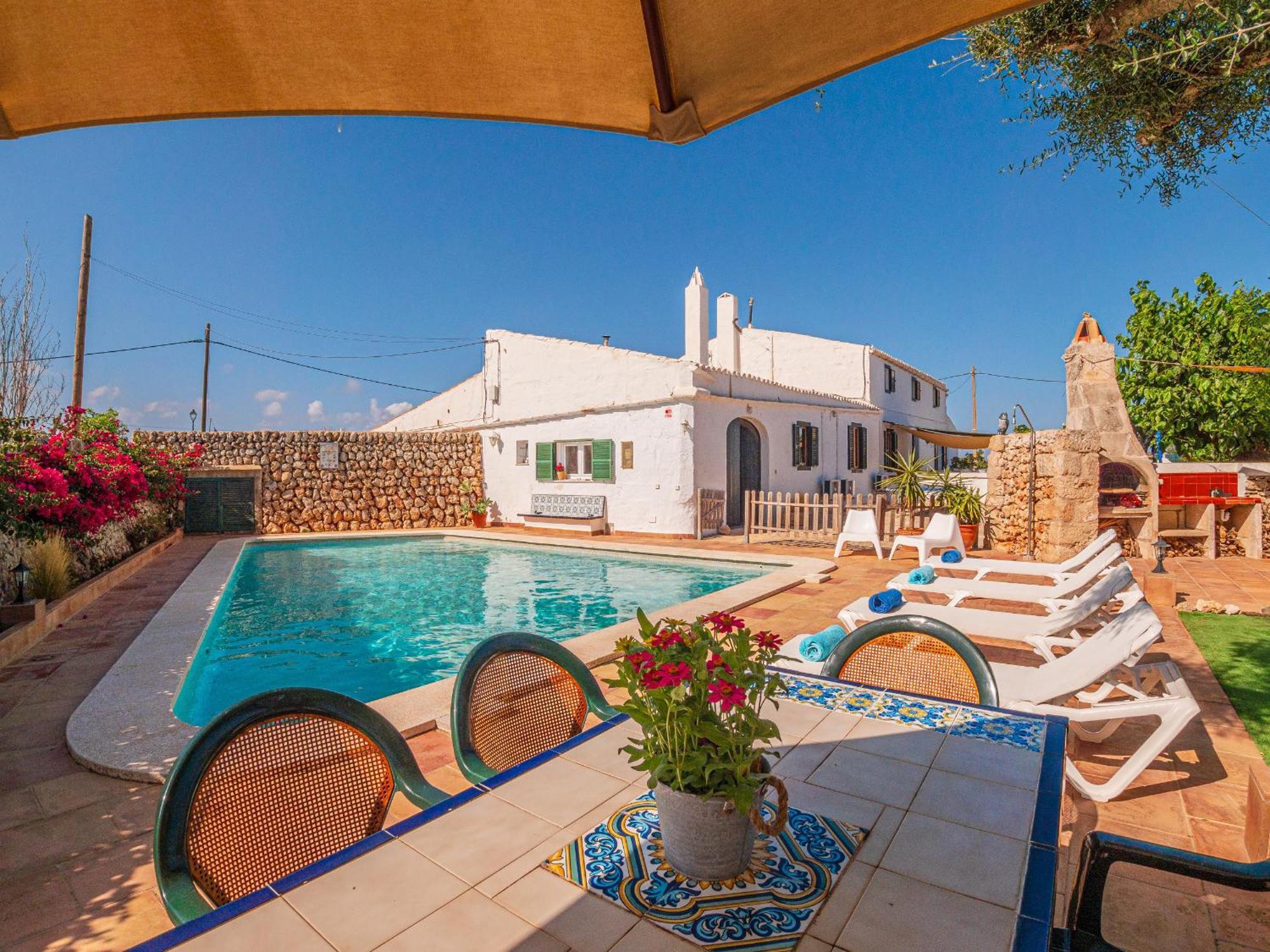 Casa Rural Menorquina Con Piscina Y Barbacoa Sant Climent Extérieur photo
