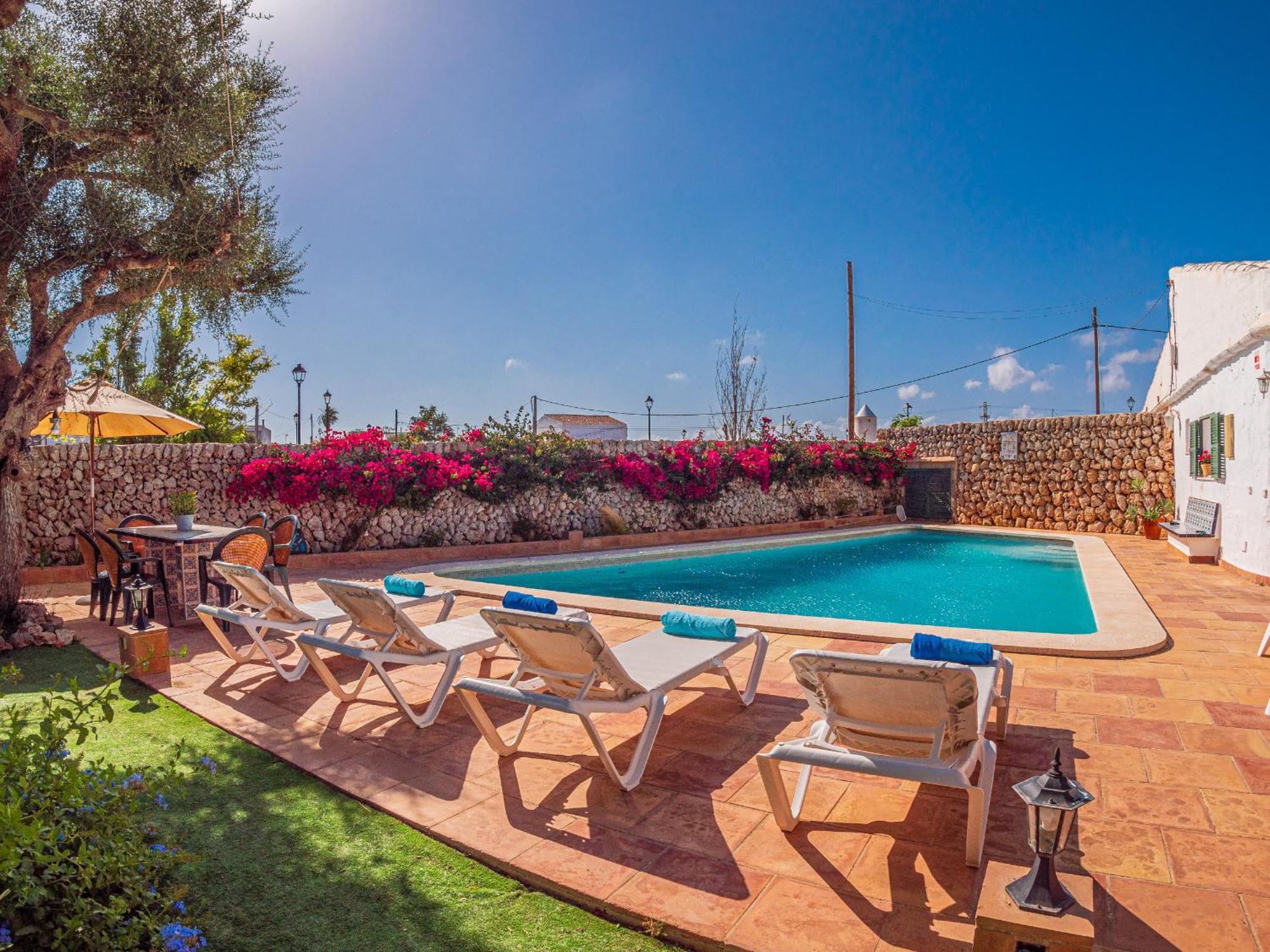 Casa Rural Menorquina Con Piscina Y Barbacoa Sant Climent Extérieur photo